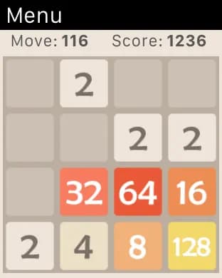 Screenshot 1 for 2048 :)