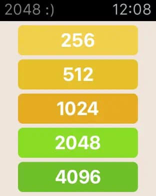 Screenshot 3 for 2048 :)