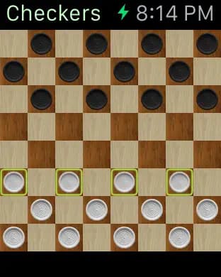 Screenshot 2 for Checkers for Apple Watch