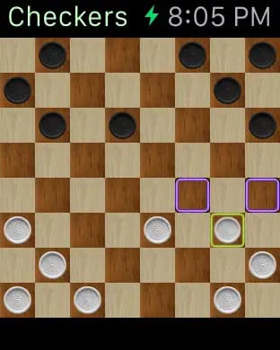Screenshot 3 for Checkers for Apple Watch