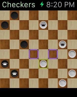Screenshot 5 for Checkers for Apple Watch