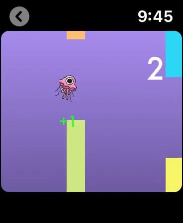 Screenshot 2 for Jellyfish Tap - Watch Game