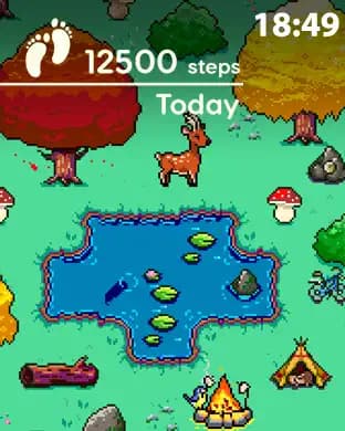 Screenshot 2 for Pixsteps: Gamified Pedometer