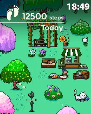 Screenshot 4 for Pixsteps: Gamified Pedometer