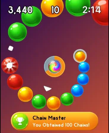 Screenshot 3 for Vortigo - The Bubble Shooter