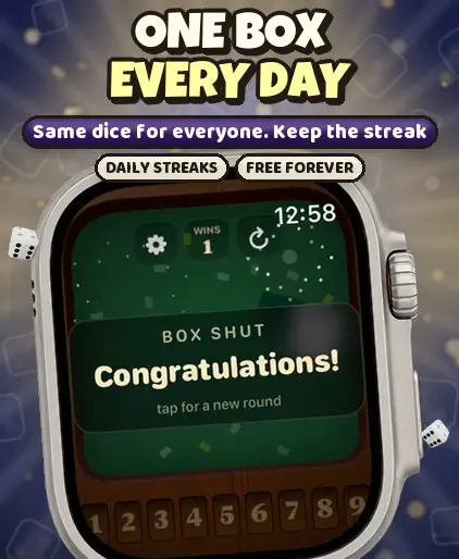 Screenshot 5 for Shut The Box: Watch Dice